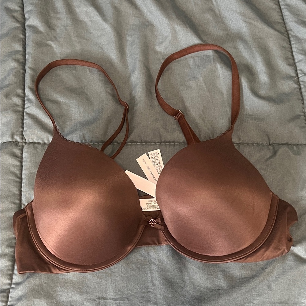 Victoria’s Secret Body by Victoria Perfect Shape Padded Bra Brown Size 36B